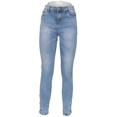 Jeans (Blå) fra Miss RJ Bomuld, Elastan, Polyester