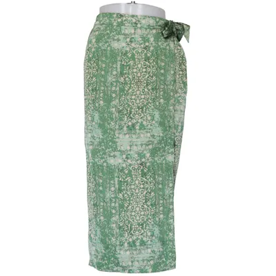 Långkjol (Grön, Vit, Flerfärgad) från Rachel Zoe Elastan, Återvunnen polyester
