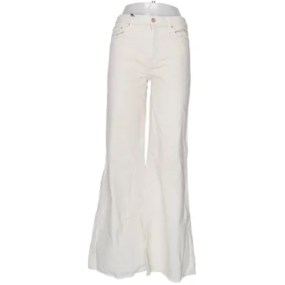Jeans (Beige) från Mother Bomull, Elastan, Lyocell