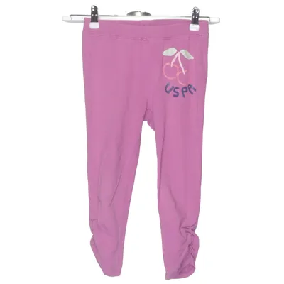Leggings (Lila) van U.S. Polo Assn. Katoen, Elastaan