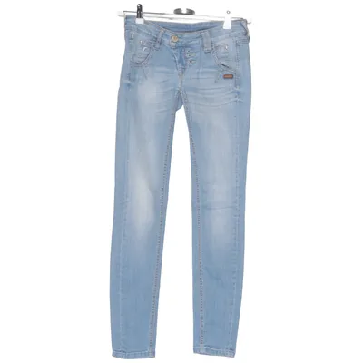 Spijkerbroek (Blauw) van Gang Katoen, Elastaan