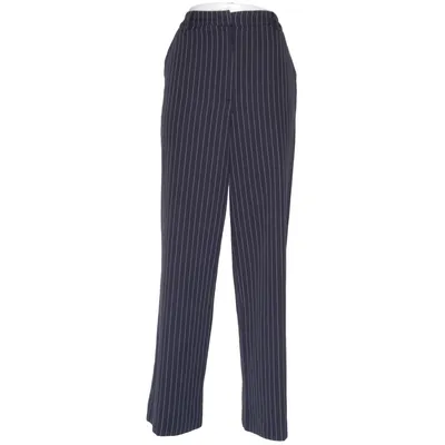 Kostymbyxor (Blå, Vit) från Bik Bok Elastan, Polyester, Viskos