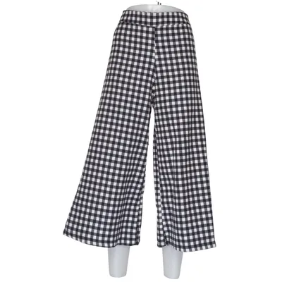 Palazzo pants (Black, White) from Saxx Elastane, Polyester