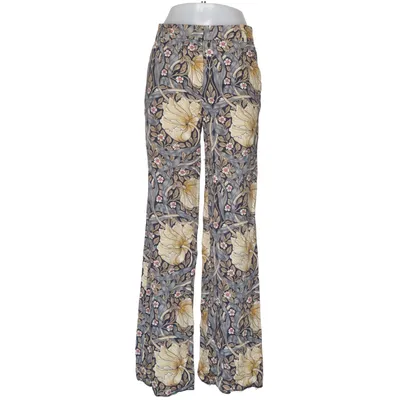 Pantalon patte d'éléphant (Gris, Multicolore) de Morris & Co x H&M Lyocell, Polyester, Viscose