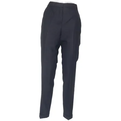 Kostuumbroek (Blauw) van Massimo Dutti Wol