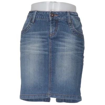 Jupe en jean (Bleu) de Trn Jeans Coton, Élasthane, Polyester