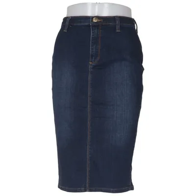 Spijkerrok (Blauw) van Mango Denim & Tees Katoen, Elastaan, Polyester, Viscose