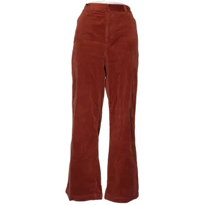 Corduroy broek (Oranje) van Uniqlo x Comptoir Des Cotonniers Katoen, Elastaan, Polyester