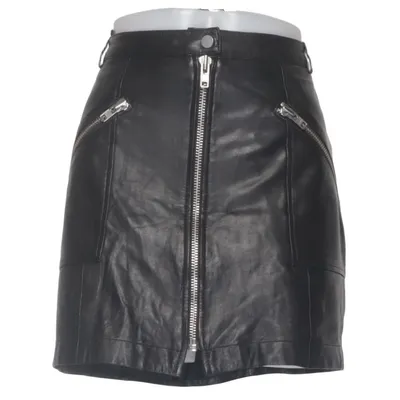 Rok (Zwart) van Freaky Nation Leer, Polyester