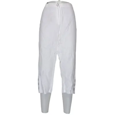 Three-quarter pants (White) from Merrytime Linen