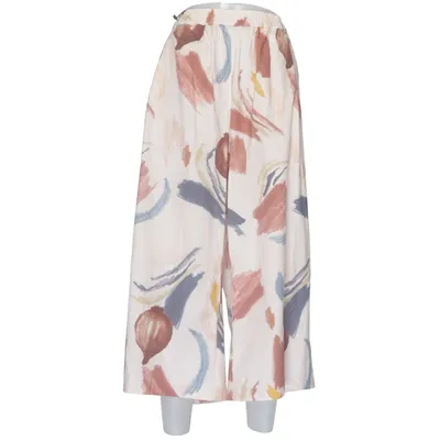 Culottes (Beige, Multicolored) from Pure by Ulla Popken Elastane, Organic cotton