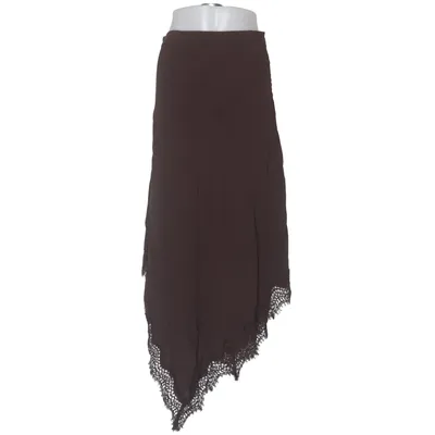 Maxi rok (Bruin) van H&M Katoen, Lyocell, Polyamide, Viscose
