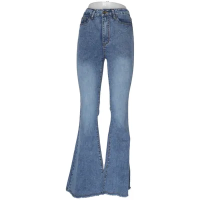 Jeans (Blå) från Shein Bomull, Elastan, Polyester