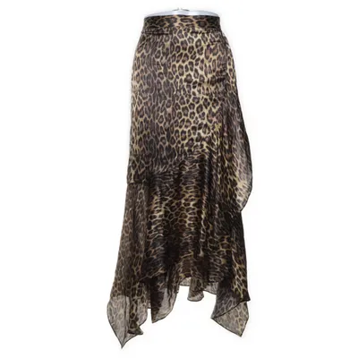 Långkjol (Brun, Svart) från The Kooples Silke, Viskos