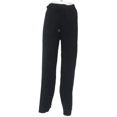 Pantalon patte d'éléphant (Noir) de Amo&Roma Coton, Élasthane, Viscose