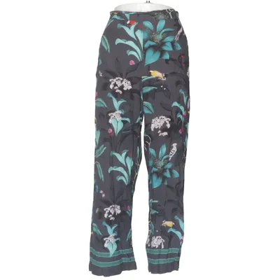 Pantalon patte d'éléphant (Noir, Multicolore) de Anna Glover x H&M Polyester, Viscose