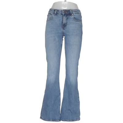Spijkerbroek (Blauw) van Never Denim Elastaan, Gerecycled katoen
