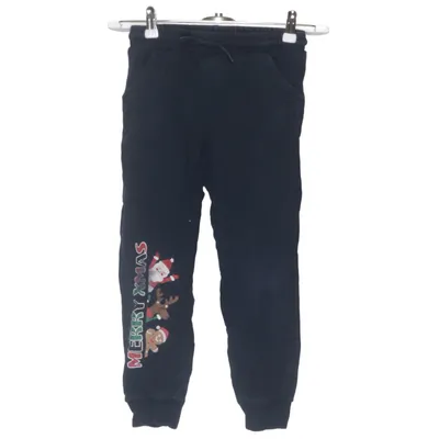 Sweatpants (Blue) from Merry Christmas Cotton, Elastane