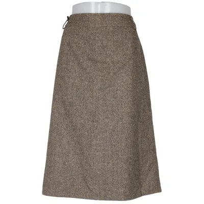 Nederdel (Brun) fra Lindex Akryl, Polyester, Silke, Uld