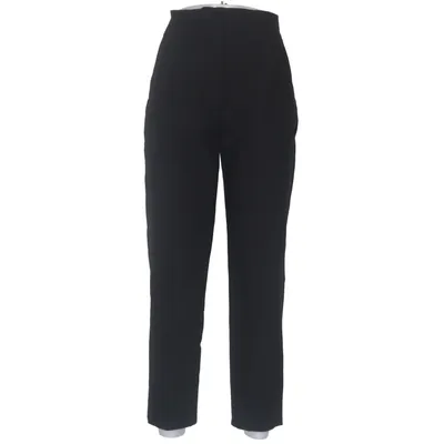 Stoffhose (Schwarz) von Zara Elasthan, Polyester, Viskose