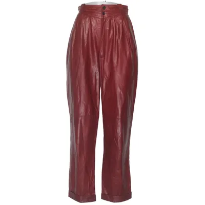 Leather pants (Red) from Ivan Grundahl