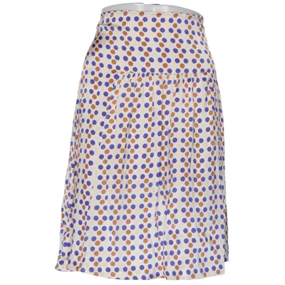 Kjol (Beige, Blå, Brun, Flerfärgad) från Rue Blanche Silke