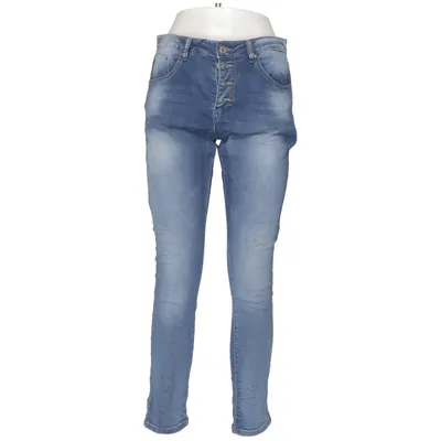 Jeans (Blå) från Place du Jour Bomull, Elastan