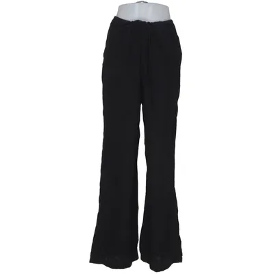 Pants (Black) from Gina Tricot Cotton, Linen