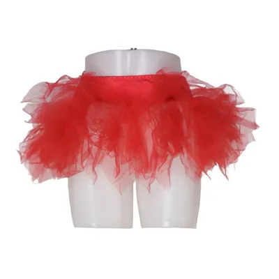 Tulle skirt (Red) from Vaacodor Cotton, Elastane, Polyester