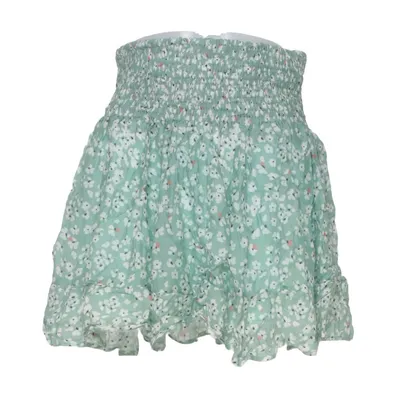 Kjol (Grön, Flerfärgad) från By Malina Viskos