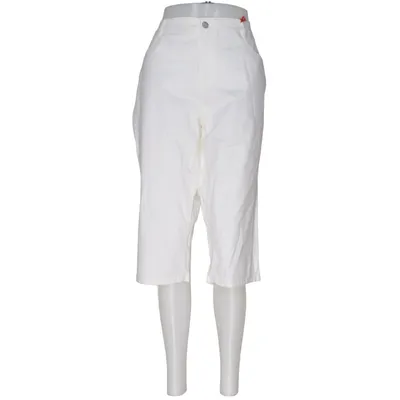 Three-quarter pants (White) from Ascari Cotton, Elastane