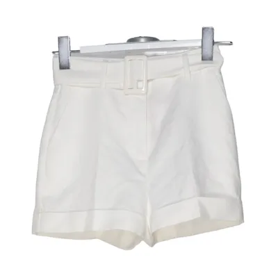 Shorts (White) from Danaë x NA-KD Elastane, Polyester, Viscose