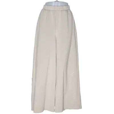 Palazzobyxor (Beige) från Pescara Elastan, Polyester, Viskos