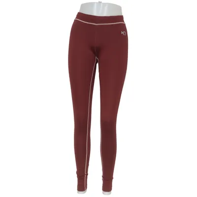 Sportleggings (Bruin) van Kari Traa Elastaan, Polyester