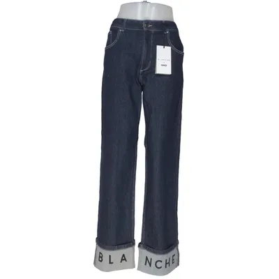 Jeans (Blå) från Blanche Elastan, Återvunnen bomull, Återvunnen polyester
