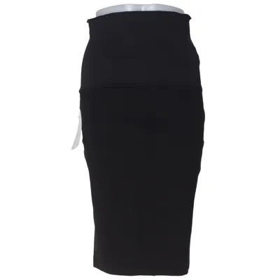 Zwangerschapsrok (Zwart) van Christoff Elastaan, Polyester, Viscose