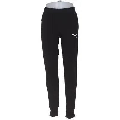 Pantalon de survêtement (Noir) de Puma Coton, Élasthane, Polyester