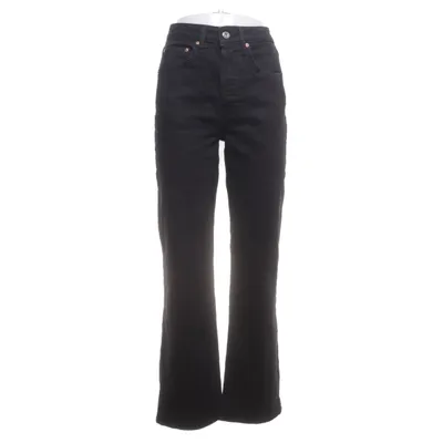 Jeans (Svart) från Woodbird Bomull, Elastan