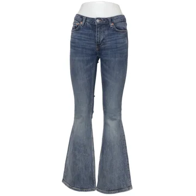 Jeans (Flame Low Flared Jeans) from Weekday Cotton, Elastane