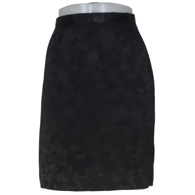 Jupe (Noir) de Isolina Sartini Coton, Polyester