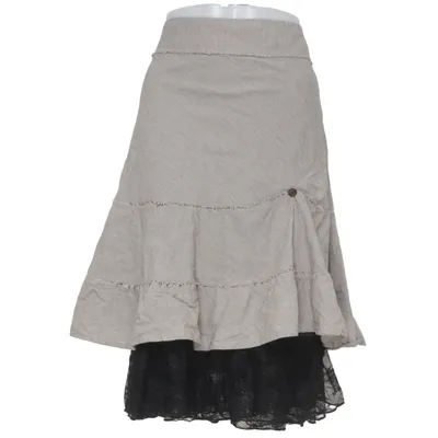 Kjol (Grå, Svart) från SNOB Bomull, Viskos