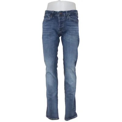 Spijkerbroek (Blauw) van Jack & Jones Jeans Intelligence Elastaan, Organisch katoen
