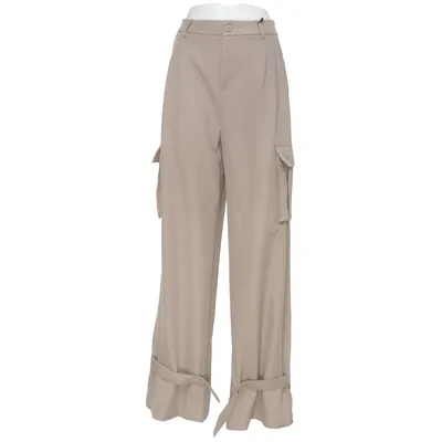 Cargo broek (Beige) van Luc.ce Polyester