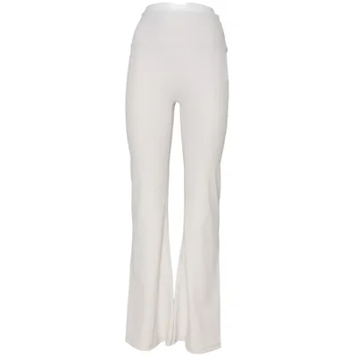 Mjukisbyxor (Beige) från Sisterly Tribe Elastan, Återvunnen polyester