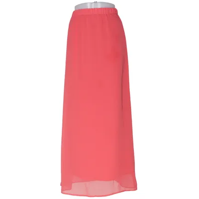 Maxi skirt (Red) from Forever 21 Polyester