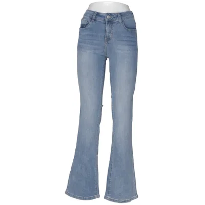 Jeans (Blå) fra Madlady Bomuld, Elastan, Genanvendt polyester