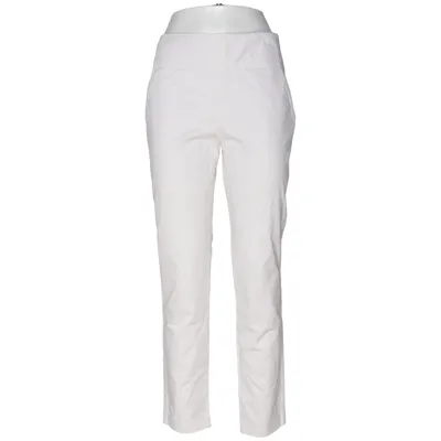 Chinos (Wit) van Atos Lombardini Acetaat, Katoen, Elastaan