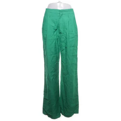 Palazzo broek (Groen) van Zara Polyester, Viscose