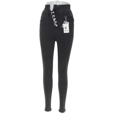 Jeans (Black) from Elara Cotton, Elastane, Polyester