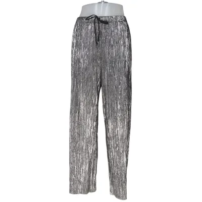 Palazzo broek (Zilver) van Light Before Dark Polyester